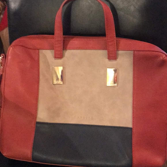 caprese mustard yellow handbag